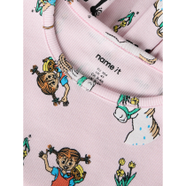 NAME IT T-shirt Mara Pippi Cradle Pink